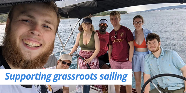 Supporting grassroots sailing